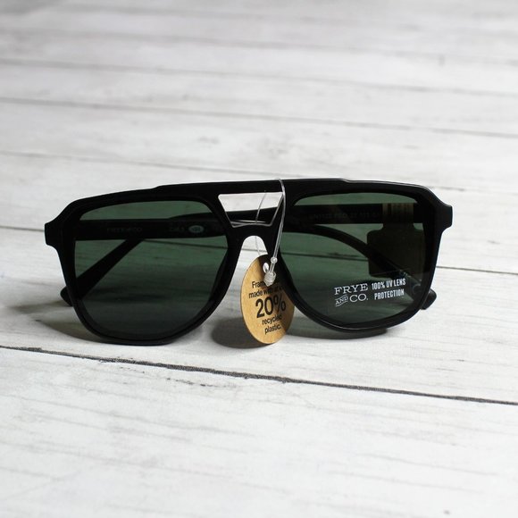 FRYE AND CO. Other - Frye and Co Men's Navigator Aviator Sunglasses Black UV Protection